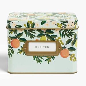 Rifle Paper Co. Recipe Tin